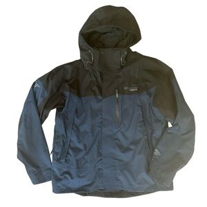 Columbia Men's Titanium Interchange Hooded Jacket Raincoat Sz XL Outdoor Camping